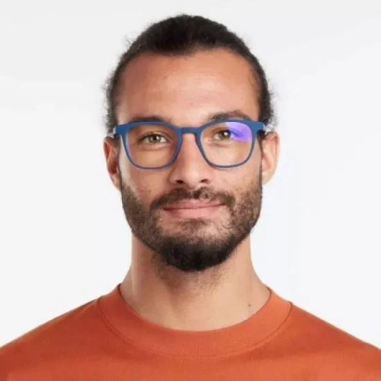 Barner Dalston Anti-Blue Light Screen Glasses - Navy Blue